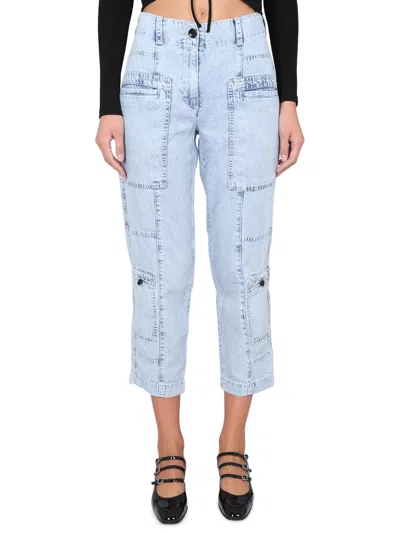 Proenza Schouler White Label Jeans In Denim In Multi
