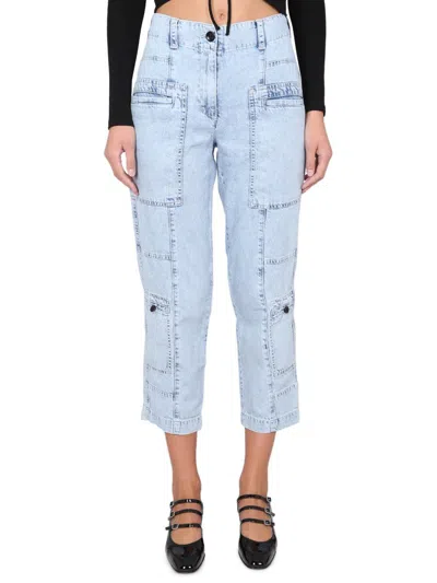 Proenza Schouler White Label Jeans In Denim In Multi