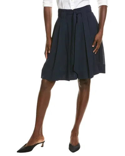 Proenza Schouler White Label Jess Skirt In Blue