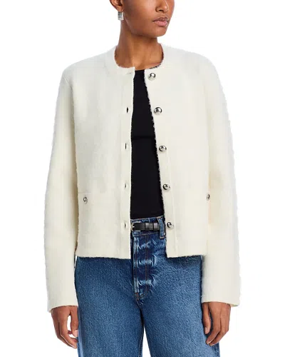 PROENZA SCHOULER WHITE LABEL JOSEPHINE BRUSHED JACKET