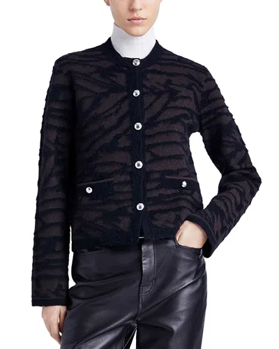 PROENZA SCHOULER WHITE LABEL JOSEPHINE BRUSHED JACKET