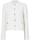 Proenza Schouler White Label Josephine Cardigan In White