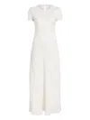 Proenza Schouler White Label Joss Stripe Woven Maxi Dress In Multi