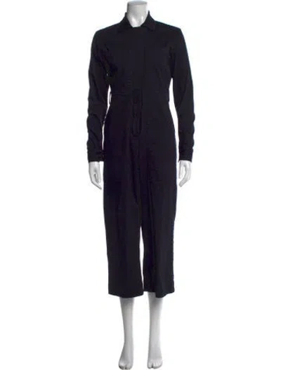 Pre-owned Proenza Schouler White Label Jumpsuit In Black