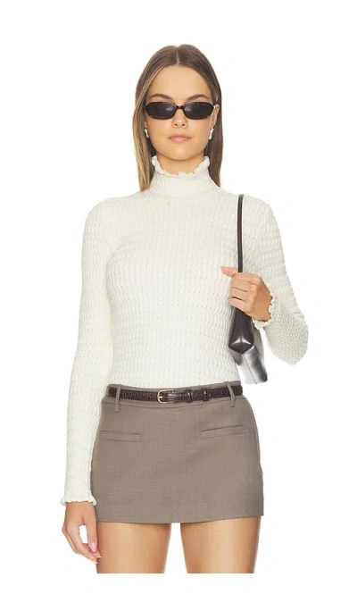 Proenza Schouler White Label Juniper Sweater In Vanilla