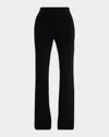 Proenza Schouler White Label Kalea Flare Pants In Black