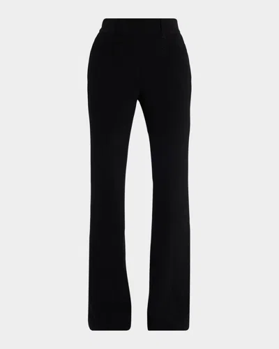 Proenza Schouler White Label Kalea Flare Pants In Black