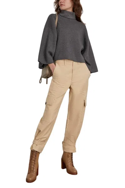 Proenza Schouler White Label Kay Cargo Pant In Canvas In Multi