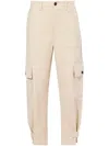 Proenza Schouler White Label Women's Kay Cropped Cargo Pants In Neutrals