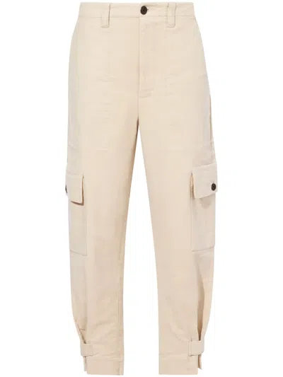 Proenza Schouler White Label Women's Kay Cropped Cargo Pants In Canvas