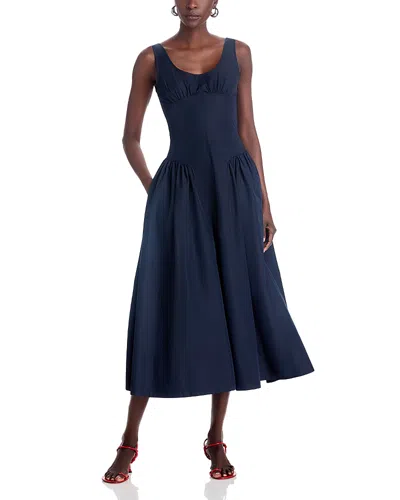 Proenza Schouler White Label Kendall Dress In Navy