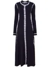 Proenza Schouler White Label Kieran Maxi Dress In 黑色