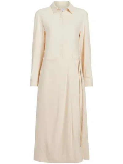Proenza Schouler White Label Lato Midi Dress In Neutrals
