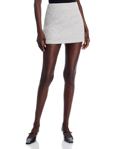 Proenza Schouler White Label Lawson Tweed Skirt In Gray