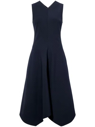 Proenza Schouler White Label Layla Midi Dress In Blue