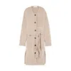 Proenza Schouler White Label Lenora Cardi-coat In Birch