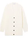 Proenza Schouler White Label Wool Cardigan In 中性色