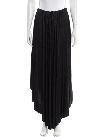 Pre-owned Proenza Schouler White Label Long Skirt In Black