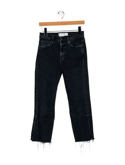 Pre-owned Proenza Schouler White Label Low-rise Skinny Leg Jeans In Blue