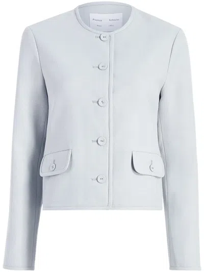 Proenza Schouler White Label Lucas Jacket In Grey