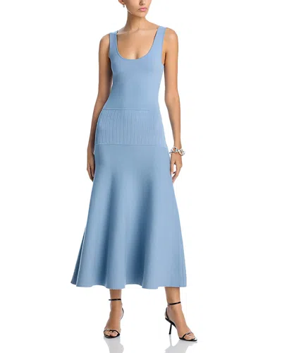Proenza Schouler White Label Lucia Dress In Lark Blue