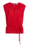 Proenza Schouler White Label Lyra Top In Red