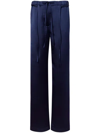 Proenza Schouler White Label Magnus Trousers In 蓝色