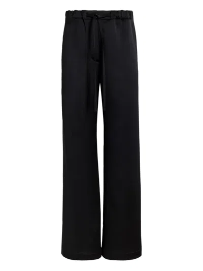 Proenza Schouler White Label Magnus Trousers In Black