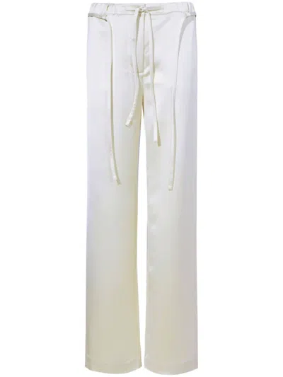 Proenza Schouler White Label Magnus Trousers In Weiss