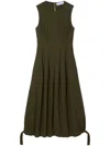 Proenza Schouler White Label Marley Dress In Green