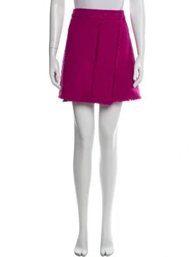 Pre-owned Proenza Schouler White Label Mini Skirt In Pink