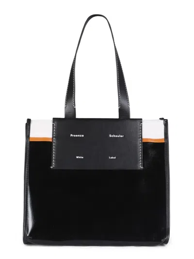 Proenza Schouler White Label Morris Tote Bag In Black