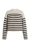 Proenza Schouler White Label Nia Bobble Boucle Sweater In Neutral