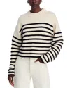 Proenza Schouler White Label Nia Bobble Boucle Sweater In Neutral