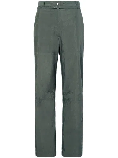 Proenza Schouler White Label Nicole Pant In Parachute Cotton In Green