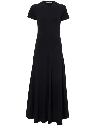Proenza Schouler White Label Noelle Cotton Maxi Dress In Black