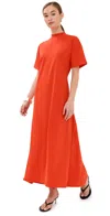 Proenza Schouler White Label Noelle Cotton Maxi Dress In Poppy