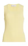 PROENZA SCHOULER WHITE LABEL PERRY POINTELLE-KNIT TANK TOP