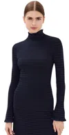 Proenza Schouler White Label Phyllis Knitted Top In Navy/black