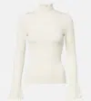 Proenza Schouler White Label Phyllis Turtleneck Sweater In White