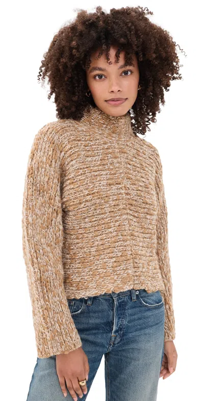 Proenza Schouler White Label Pippa Turtleneck Knit Sweater In Neutral