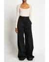 Proenza Schouler White Label Plaited Rib Scoop Neck Jumper In White
