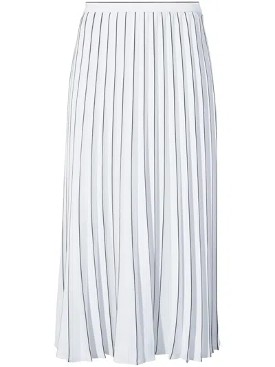 PROENZA SCHOULER WHITE LABEL PLEATED CREPE MIDI SKIRT