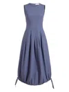 Proenza Schouler White Label Pleated Sleeveless Dress
