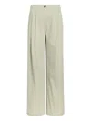 Proenza Schouler White Label Pleated Trousers In Neutral