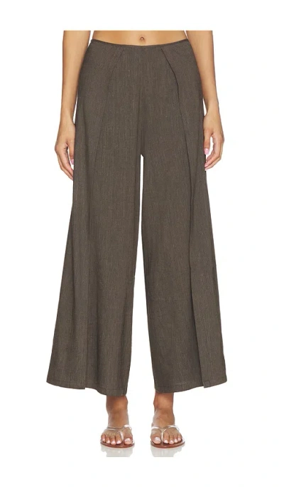Proenza Schouler White Label Proenza Schouler Calla Pant In Brown
