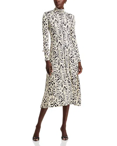 Proenza Schouler White Label Proenza Shoulder White Label Marion Midi Dress In Alabaster
