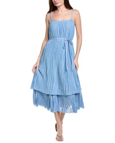 Proenza Schouler White Label Prozena Schouler Clyne Dress In Blue