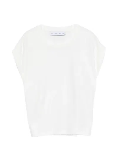 Proenza Schouler White Label Reeva Short-sleeve T-shirt In White