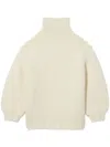 Proenza Schouler White Label Roll-neck Chunky Knit Jumper In White